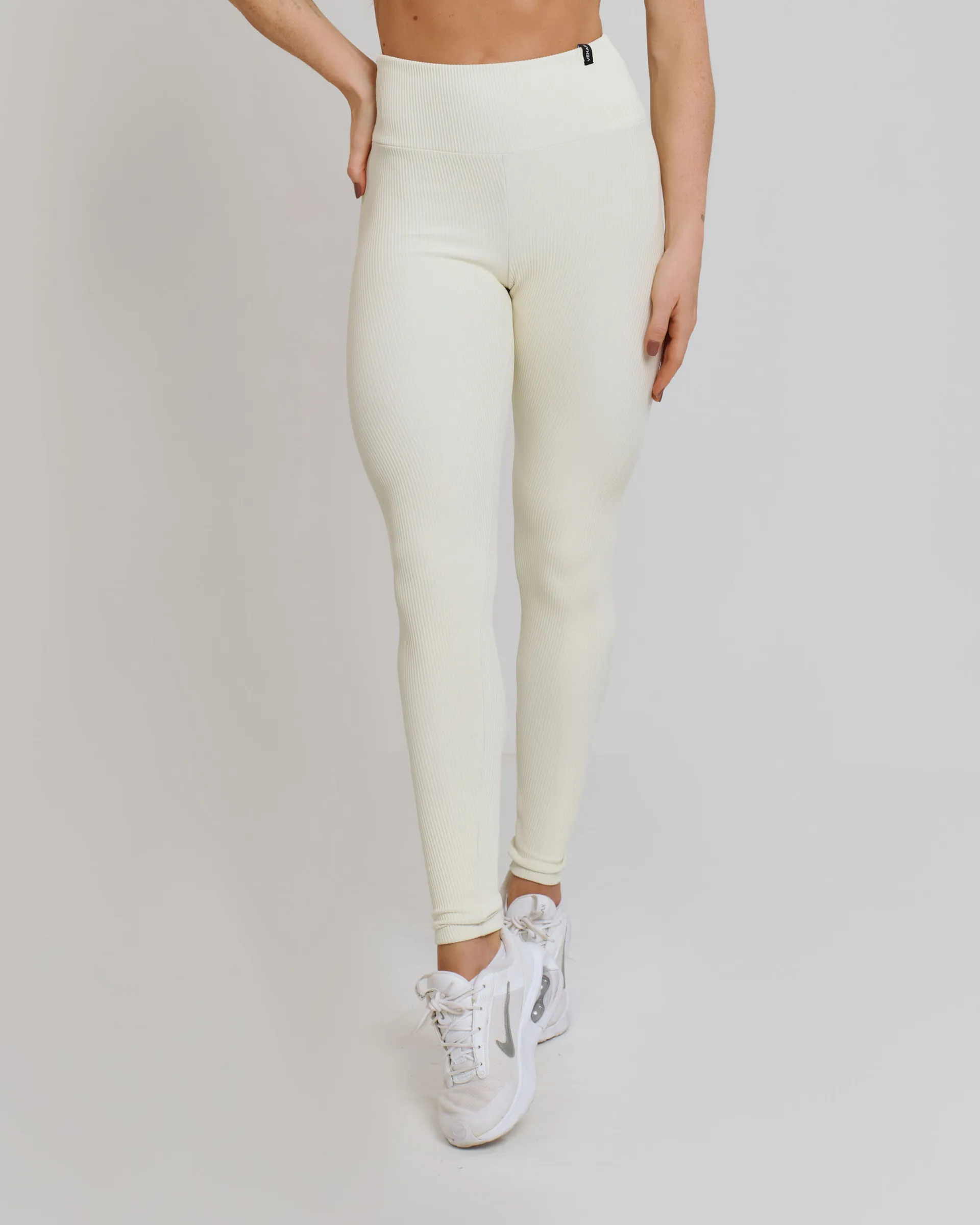 Calça Legging Canelada Eleva Off White