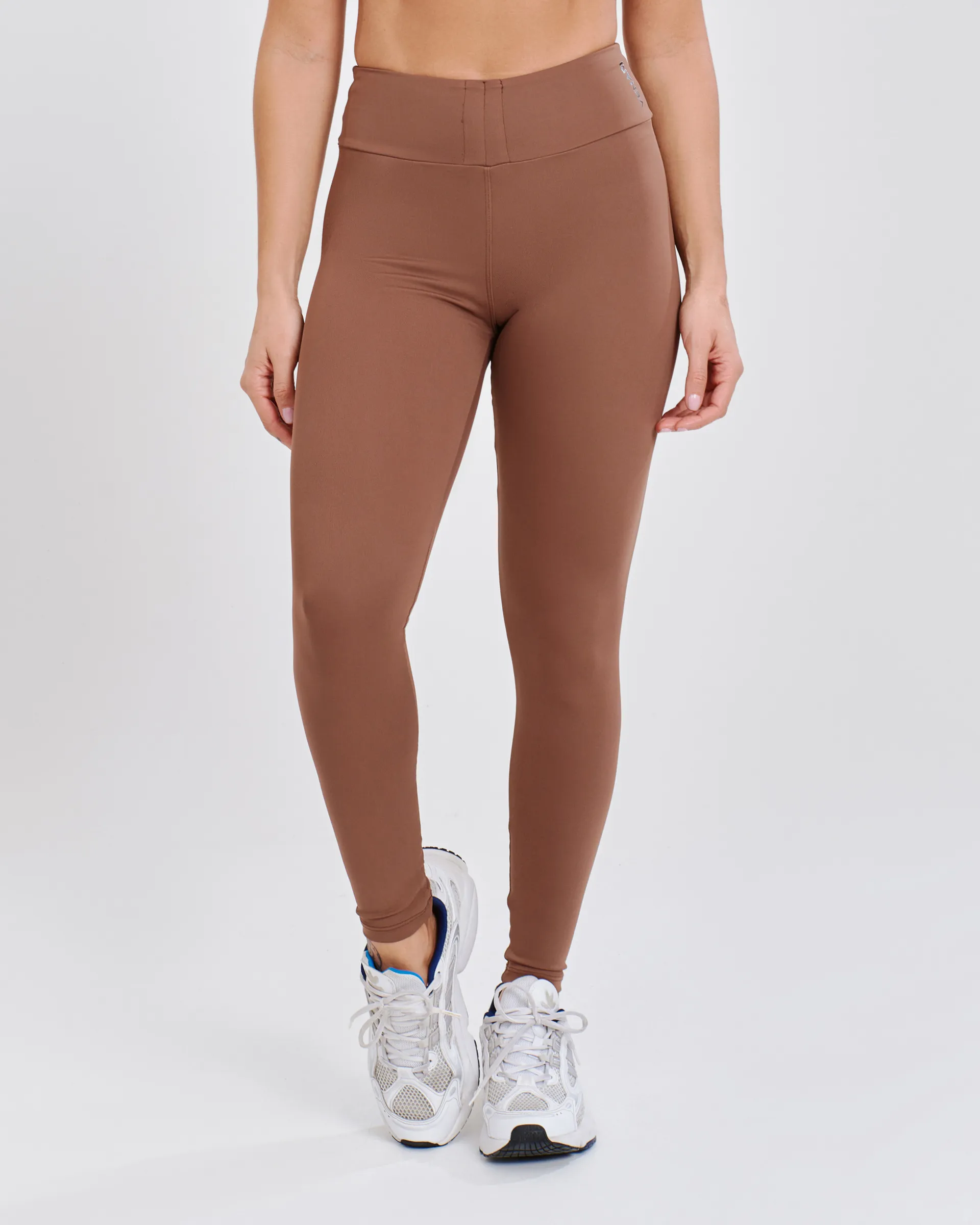 Calça Legging Cós Ajustável Cacau Essential