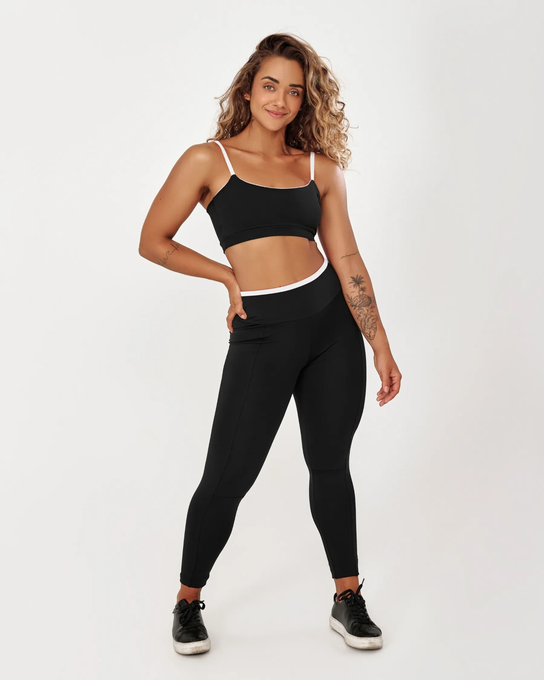 Calça Legging Errejota Preta
