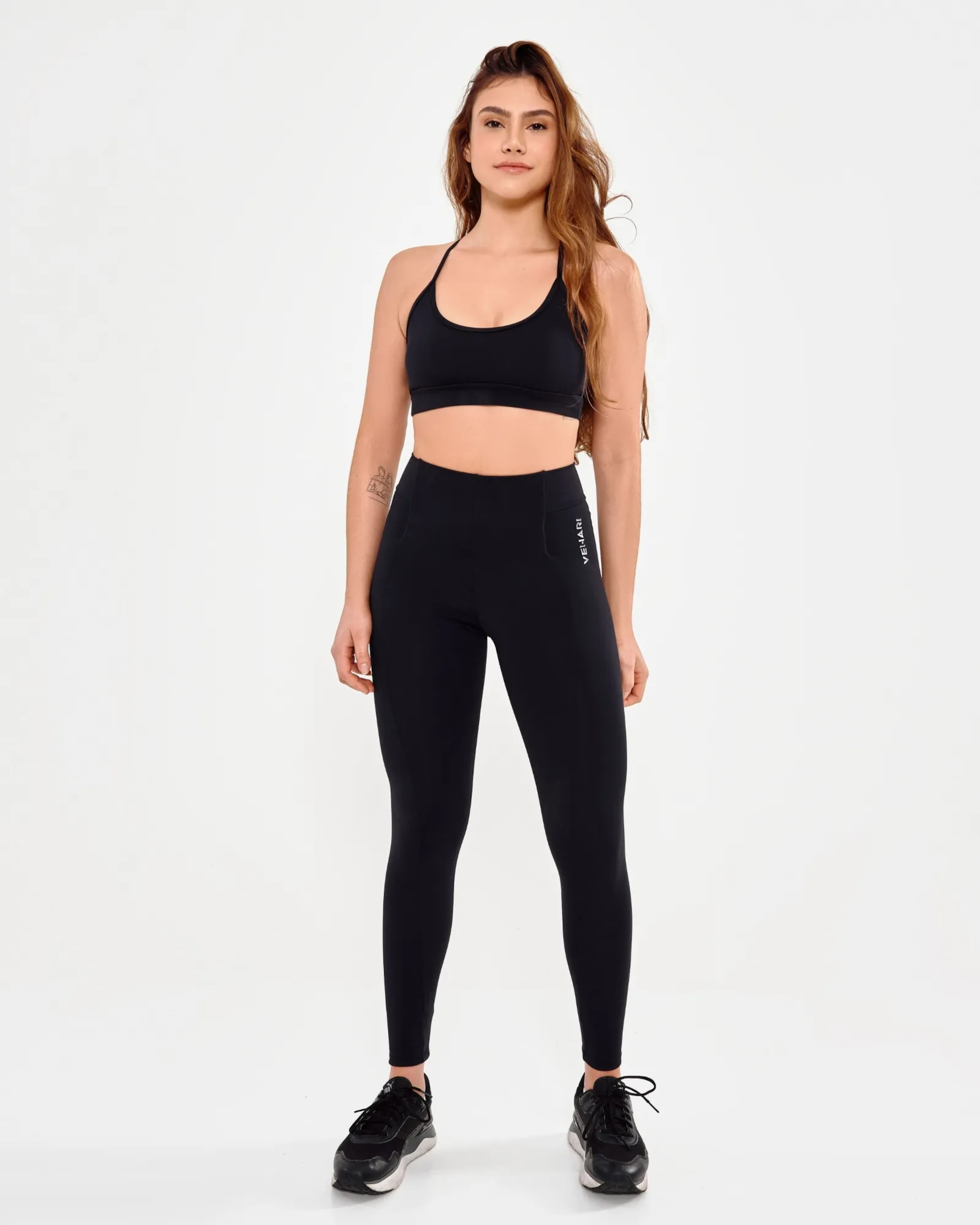 Calça Legging Pump Preta