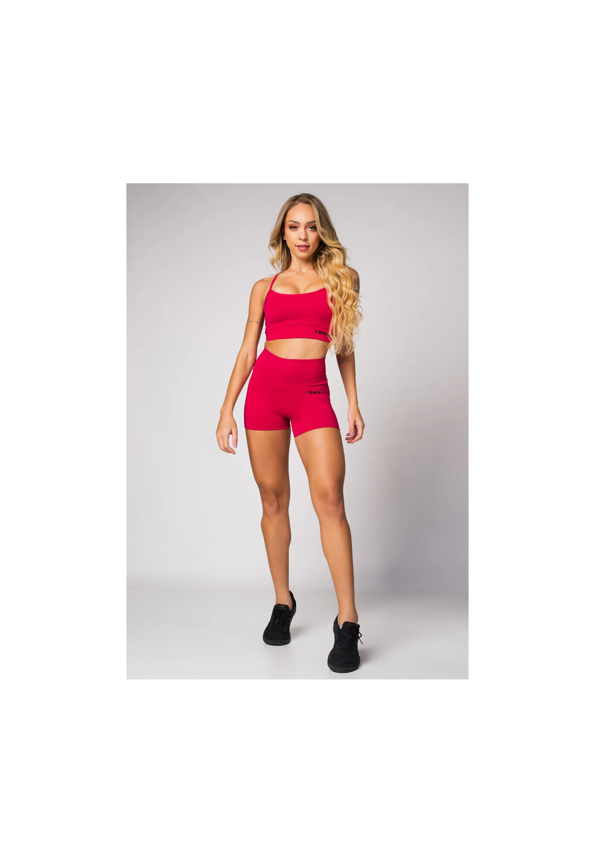Short Básico Cós Alto Rosa