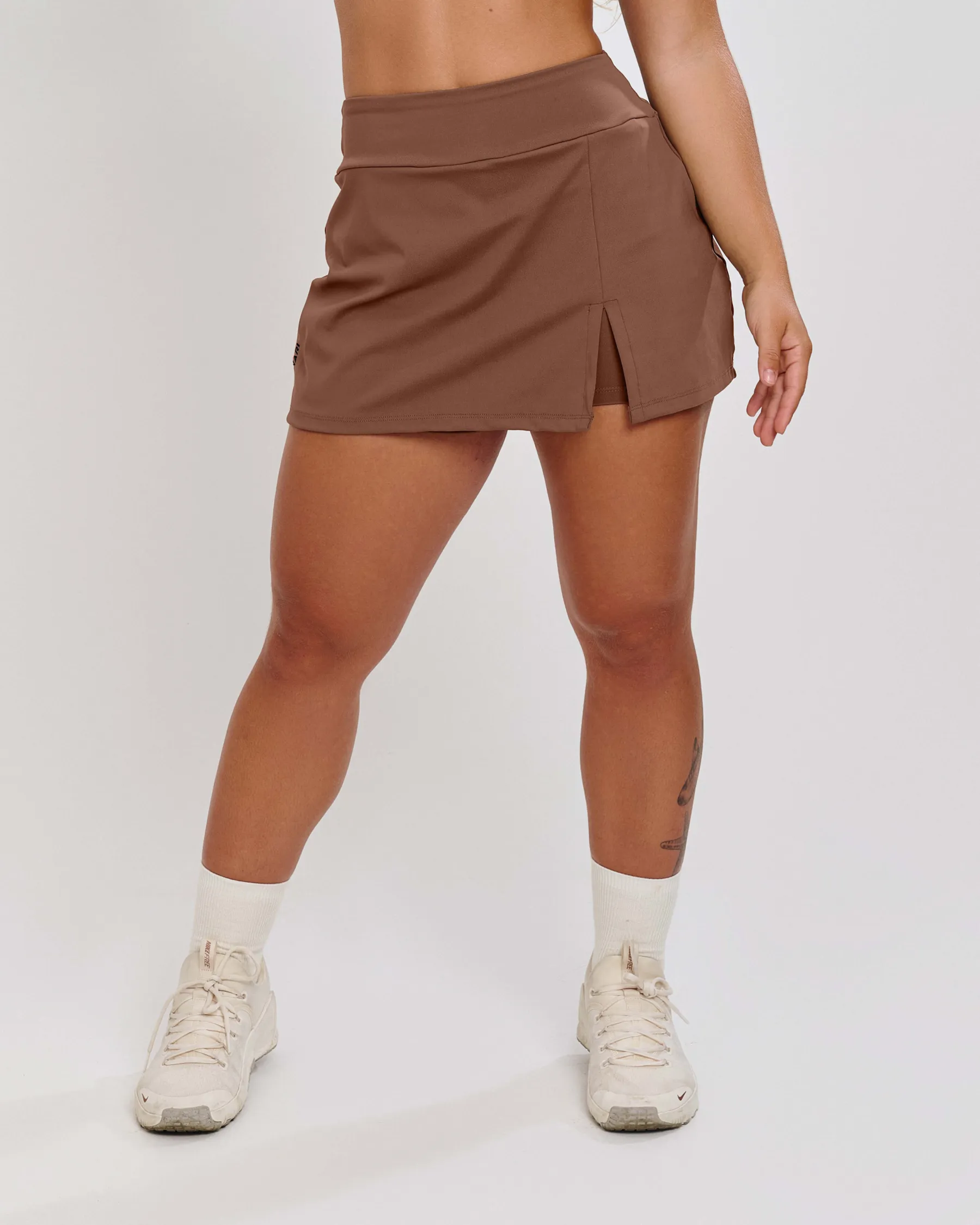 Short Saia Ju Mamute Cacau