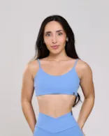 Top Aberto Gab Azul Sky
