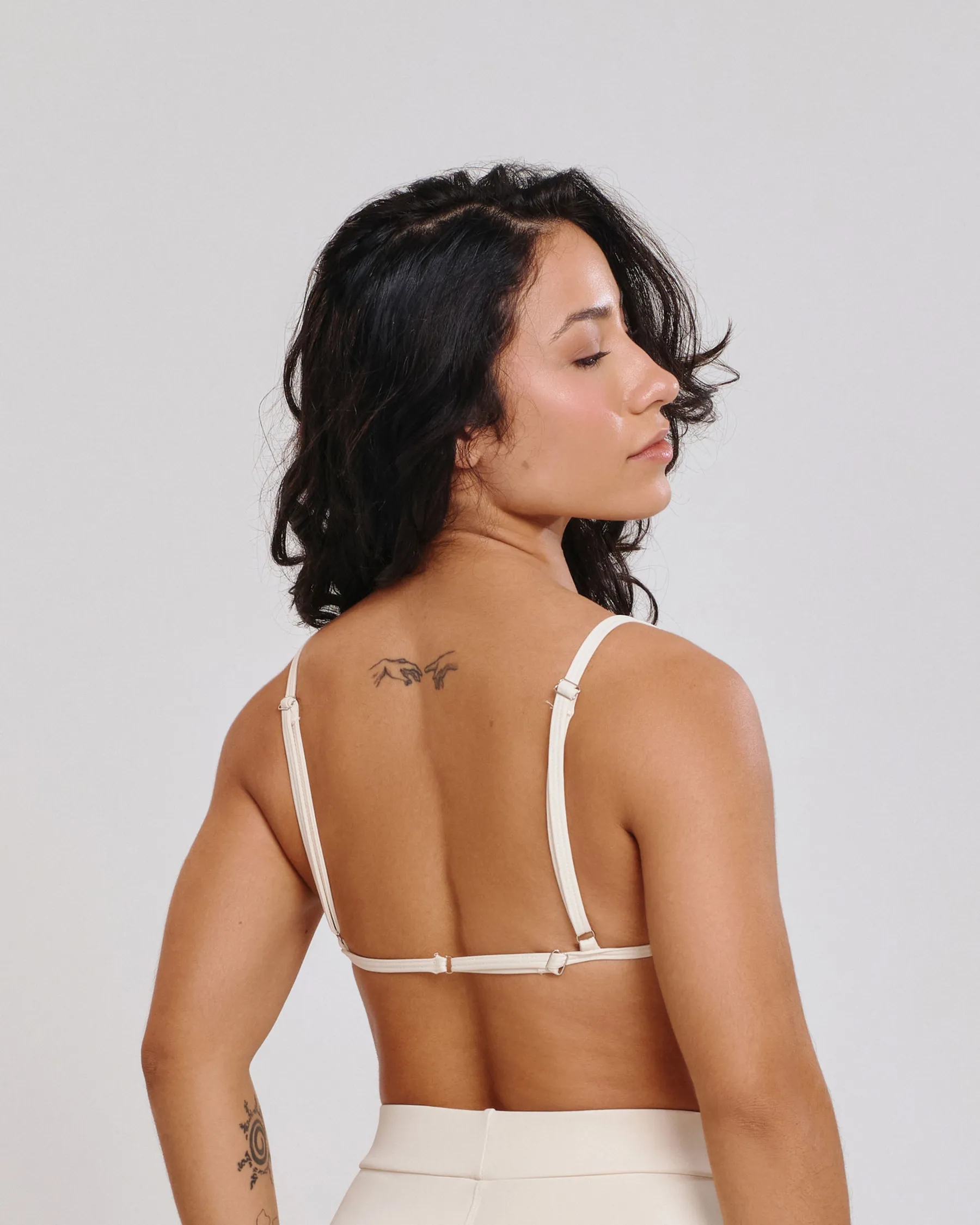 Top Aberto Isa Off White