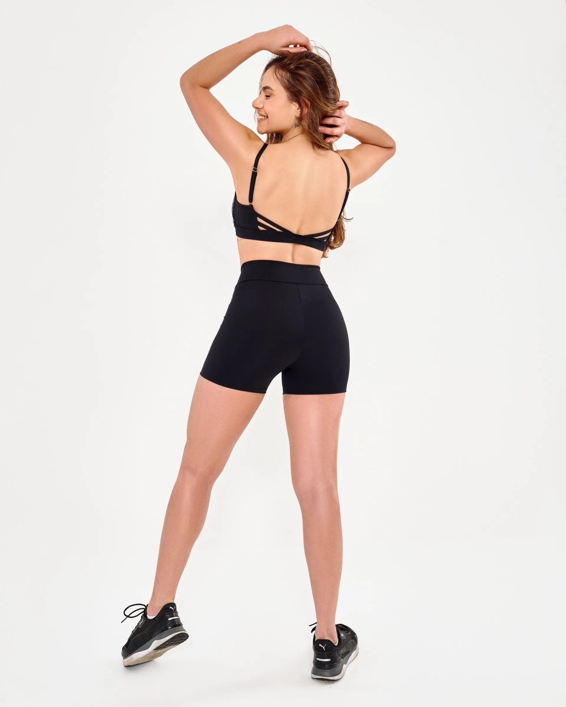 Top Aberto Pump Preto