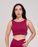 Top Cropped Gab Cereja