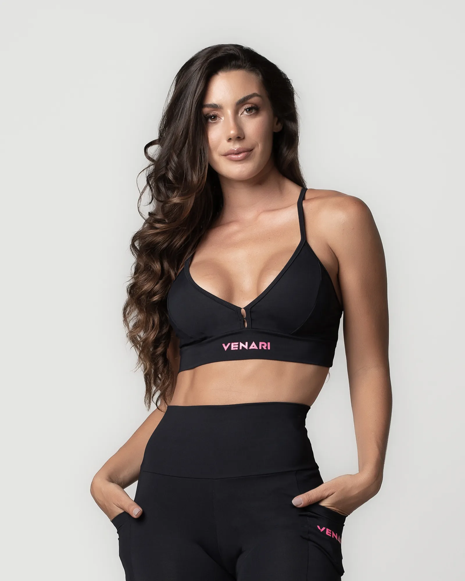 Top Decotado Preto