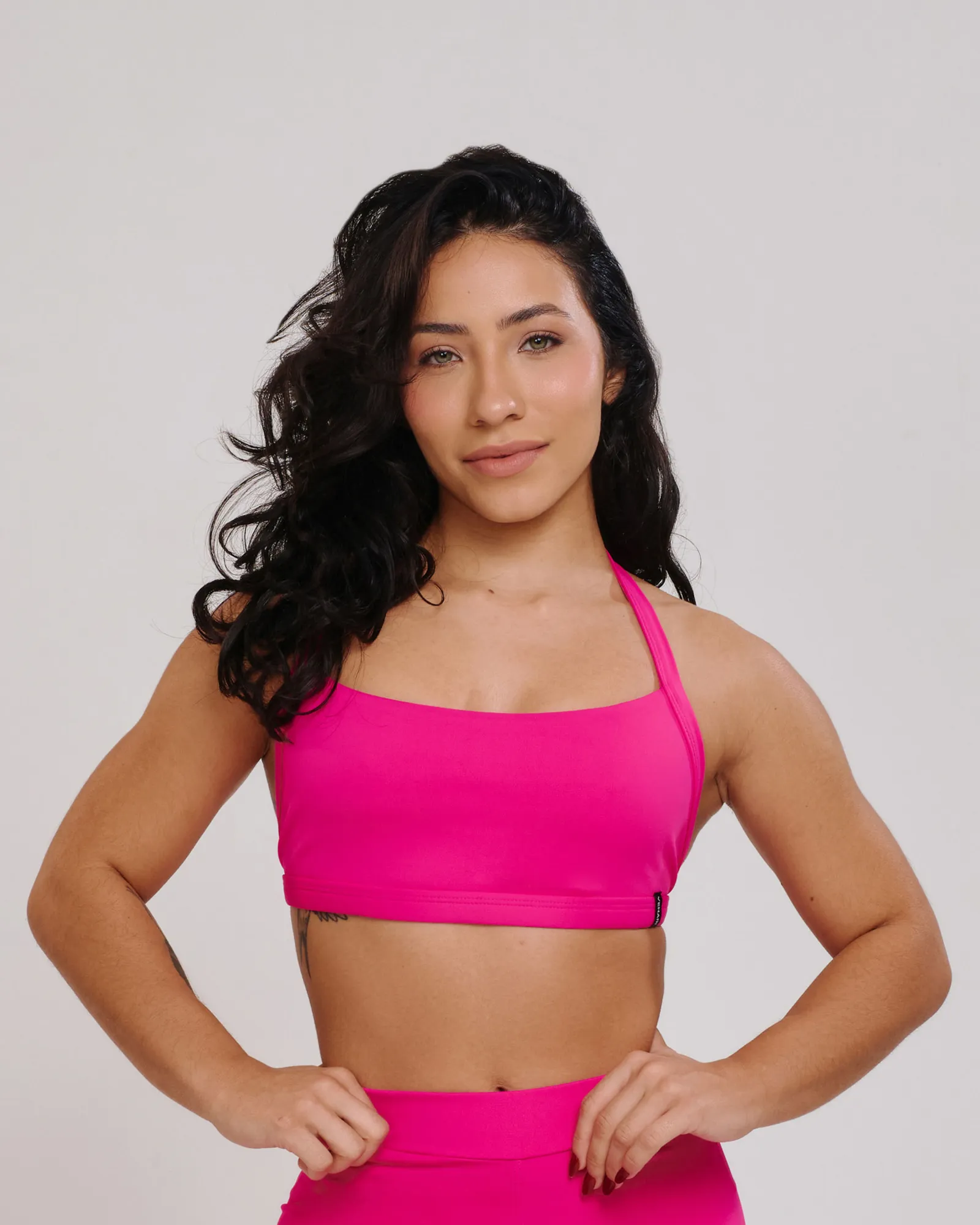 Top Frente Única Isa Rosa Pink