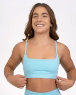 Top Reto Ju Mamute Azul Ciano